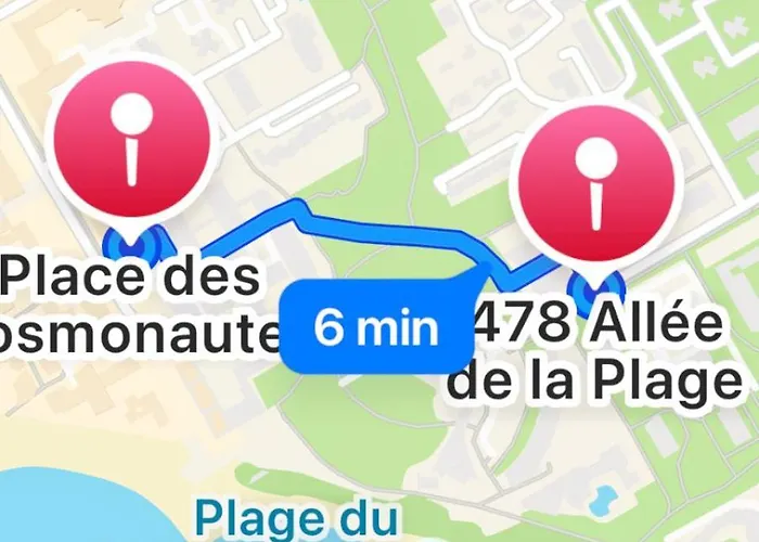 Vue Mer, Velos, Terrasse, Ascenseur Et Garage 6mn A Pied شقة *
